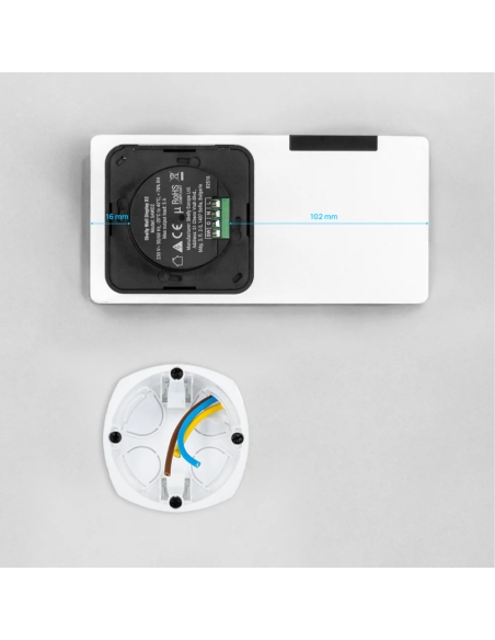 Shelly Wall Display X2 NEGRA + BLU H&T