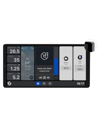 Shelly Wall Display X2 SILVER + BLU H&T