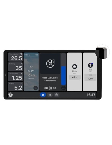 Shelly Wall Display X2 SILVER + BLU H&T