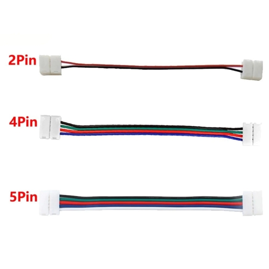 Conector unión con cable 2, 4 y 5 pines
