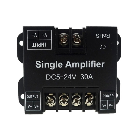 Amplificador 1 canal 12-24V 30A