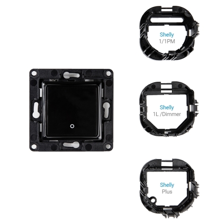 Shelly Wall Switch 1 - Negro