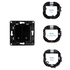 Shelly Wall Switch 2 - Negro 2