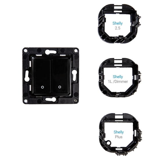 Shelly Wall Switch 2 - Negro