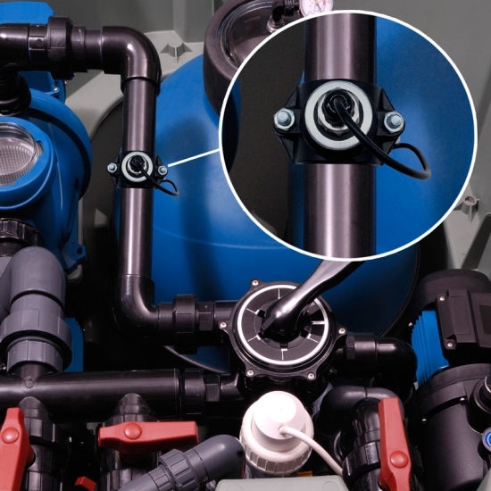 Medidor de temperatura para piscina con programador de bomba WIFI Plus