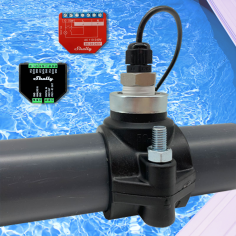 Medidor de temperatura para piscina con programador de bomba WIFI Plus