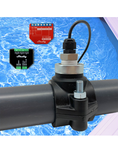 Medidor de temperatura para piscina con programador de bomba WIFI Plus