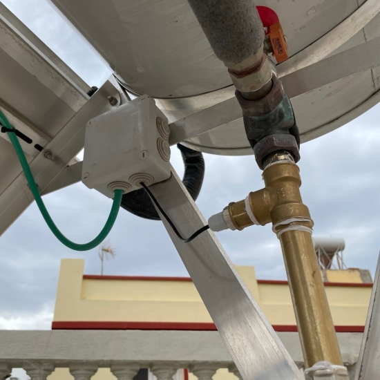 Medidor de temperatura para calentador o placa termosolar Plus