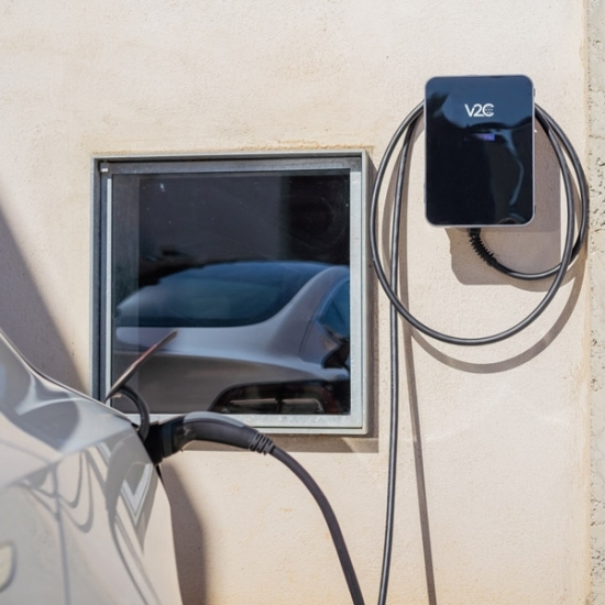 Cargador Trydan V2C 7.4Kwh + Shelly EM + Protecciones