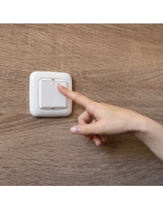 Shelly BLU Wall Switch 4 + Adaptador Legrand 2