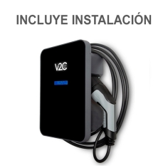 Cargador Trydan V2C 7.4kW 5m Con Protecciones + Instalación
